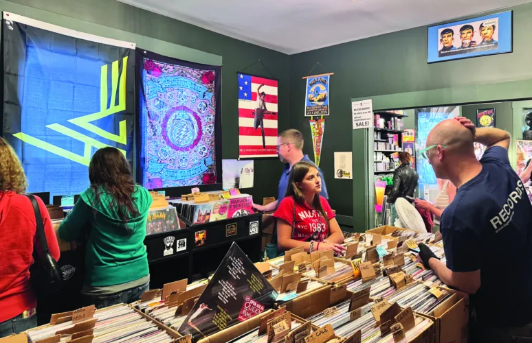 Vinyl tradition attracts many